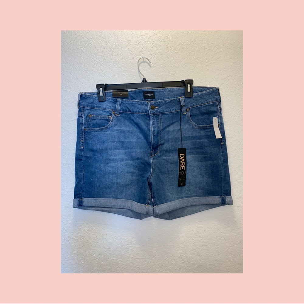 Denim shorts size 20